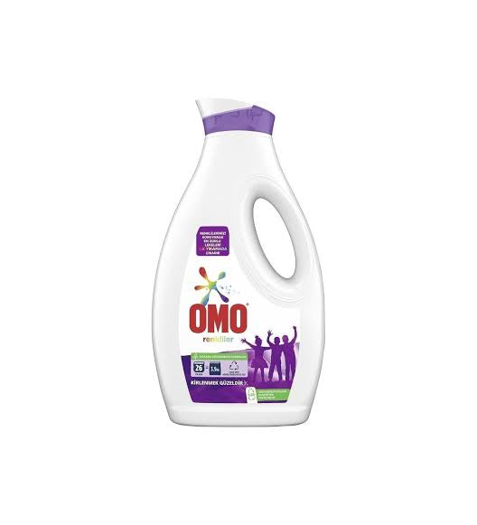 1 koli x6 adet Omo Sıvı Deterjan Renkiler 26 Yıkama 1690 Ml