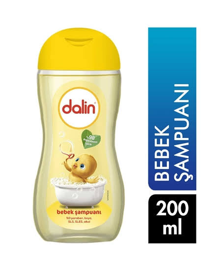 6 adet Dalin Bebek Şampuanı 200 ml