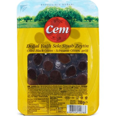 1 adet Cem Yağlı Sele Zeytin 200 gr