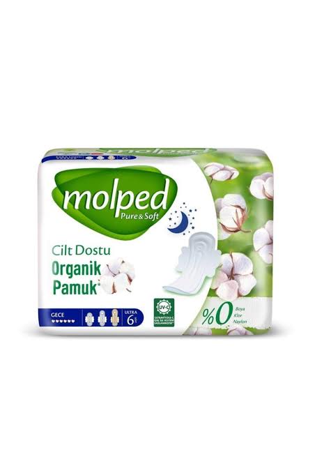 1 koli x24 Molped Pure&soft Gece Tekli 6 Li