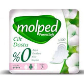 1 koli x24 Molped Pure&soft Uzun Tekli 7 Adet