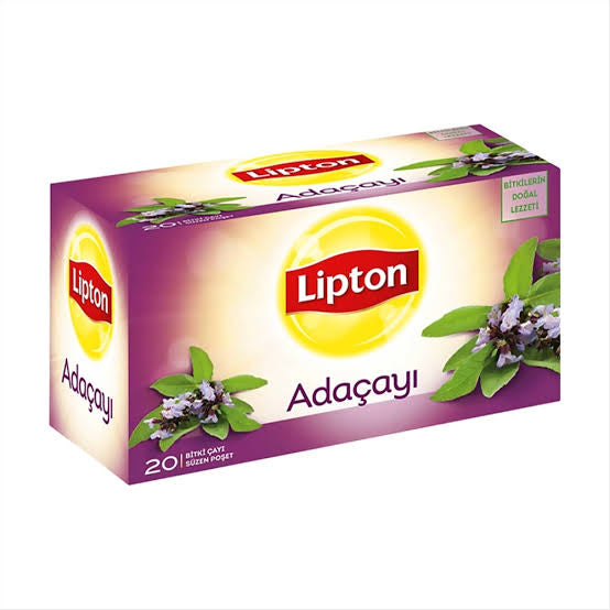 1 adet Lipton Bitki Çayı Adaçayı 20'li Bardak poşet 30 gr