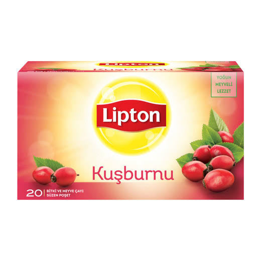 1 adet Lipton Çay Kuşburnu 20'li | Bitkisel