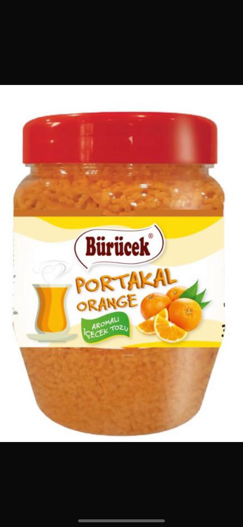 1 adet bürücek orange aromalı portakal