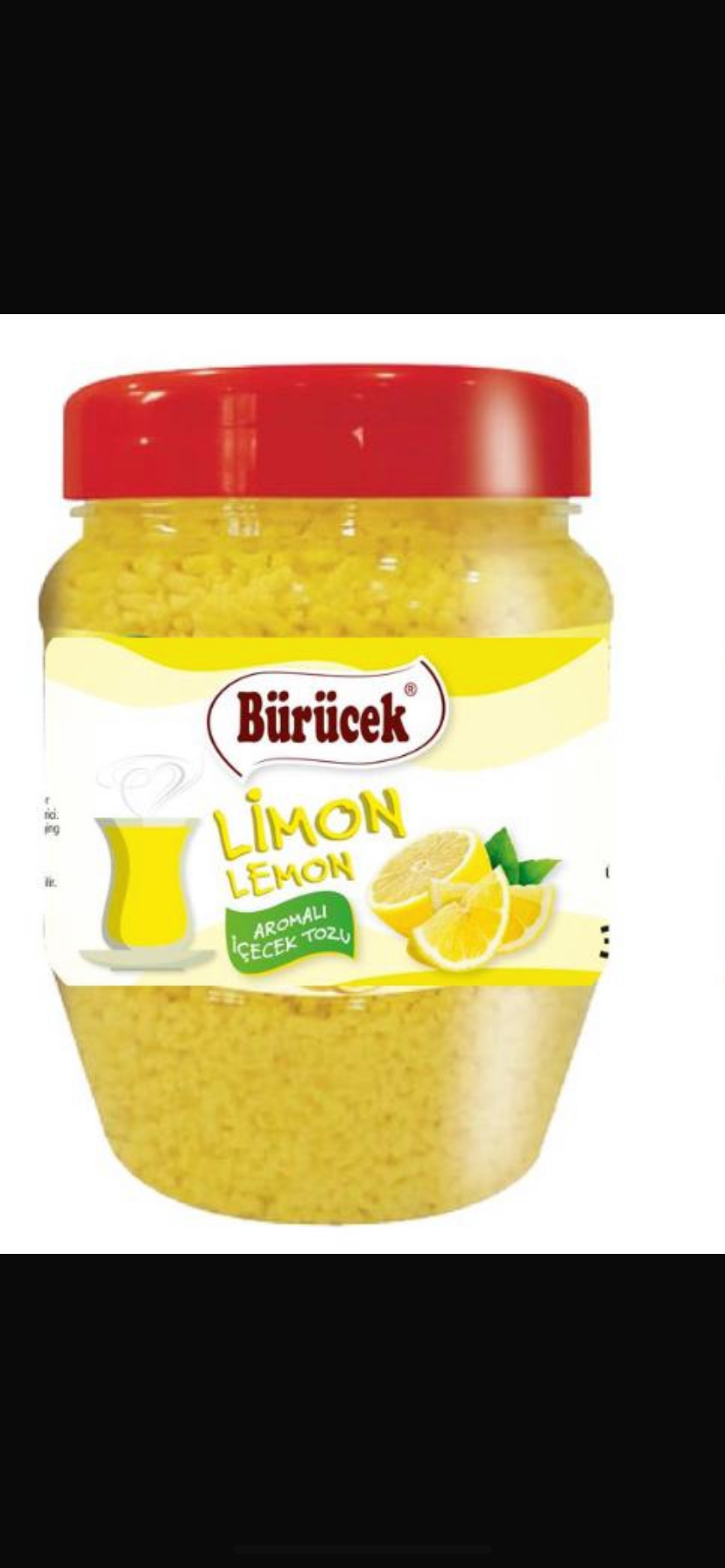 1 adet bürücek limon aromalı