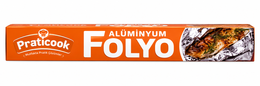 12 Adet Praticook Alüminyum Folyo