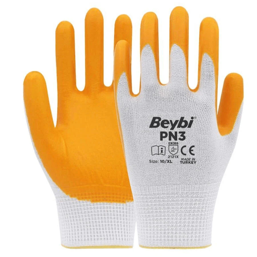 1 Paket x12 Beybi PN3 Sarı Eldiven