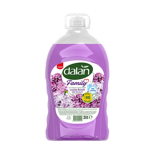1 koli Dalan Sıvı Sabun Leylak Buketi 3LT x4