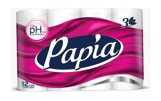 1 koli Papia Tuvalet Kağıdı 12'li x4