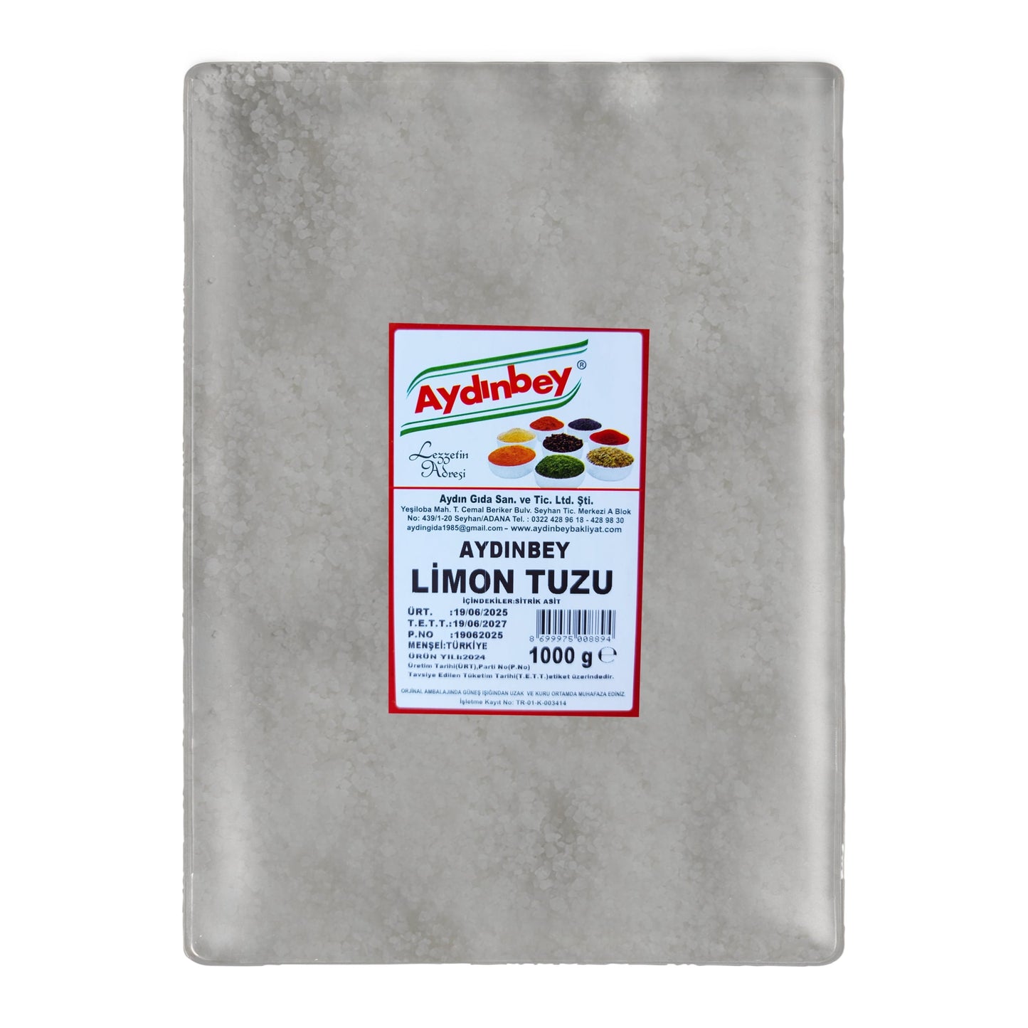 1 Adet Aydınbey Limon Tuzu Tane
