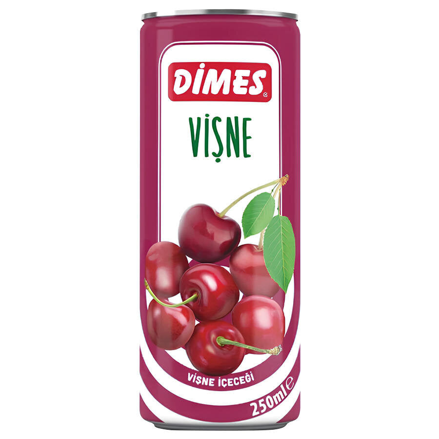 Dimes Vişne Nektarı Meyve Suyu 250ML x12