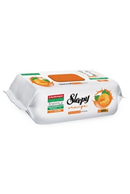 1 koli x12 Sleepy Portakal Yüzey Temizlik Havlusu 100'Lü
